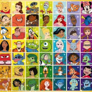 Disney Multi Character 100 Piece Puzzle