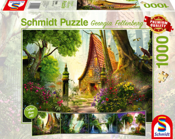 House in the Glade 1000 Piece Puzzle
