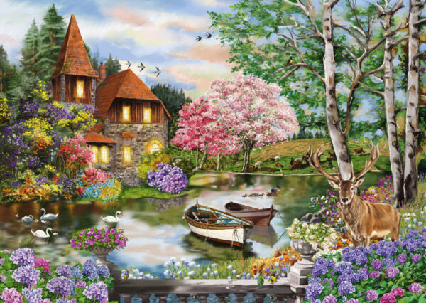 House on the Lake 1000 Piece Puzzle