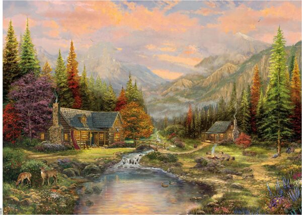 Ceaco - Thomas Kinkade - Sierra Paradise 1000 Piece Puzzle - Image 2