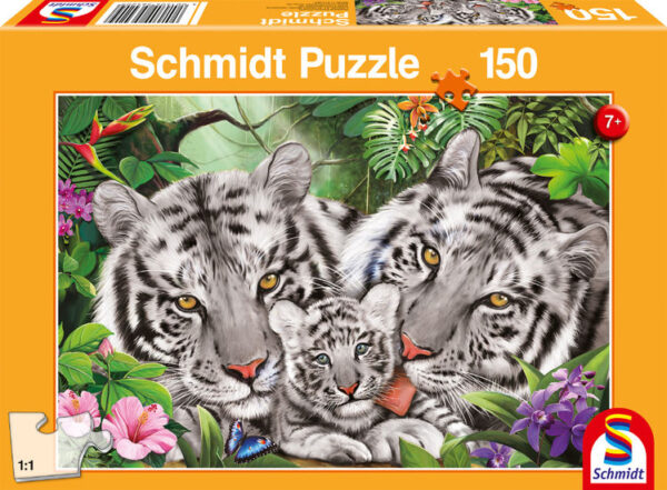 Tiger Family 150 Piece Puzzle