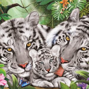 Schmidt - Tiger Family 150  Piece Jigsaw Puzzle