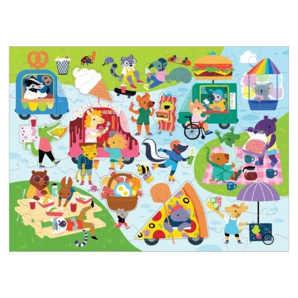 Food Festival Scratch n Sniff 60 Piece Puzzle
