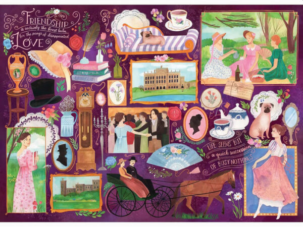 Book Club Jane Austen 1000 Piece Puzzle