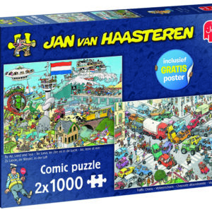 JVH Traffic Chaos 1000 piece Puzzle