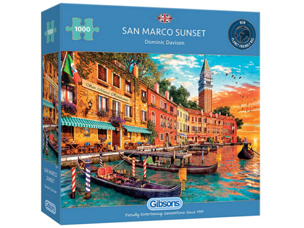 San Marco Sunset 1000 Piece Puzzle