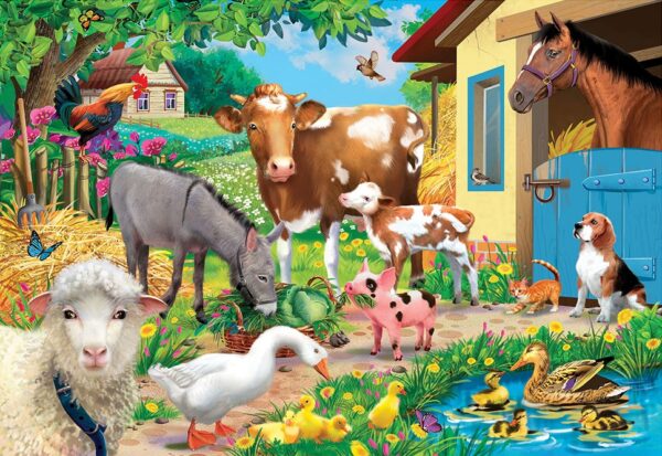 Holdson Farmyard Friends 300 XL Piece Puzzle