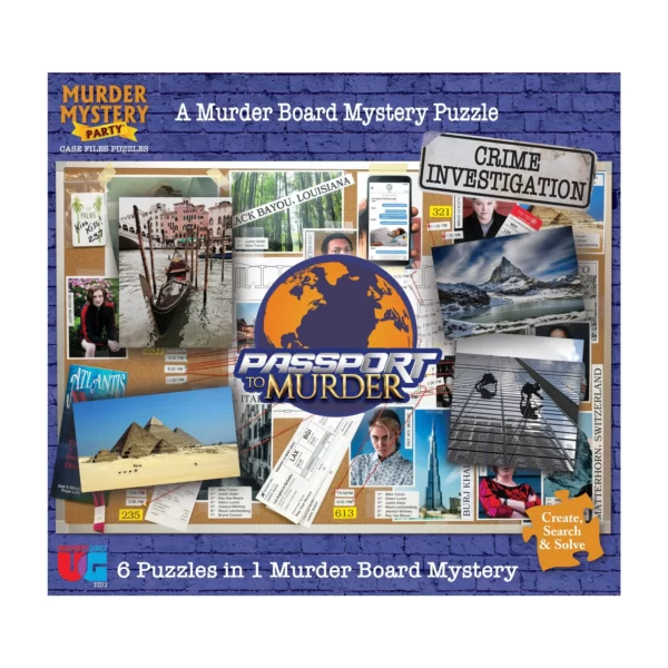 Passport to Murder Mystery Puzzle