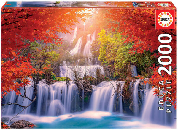 Waterfall in Thailand 2000 Piece Puzzle