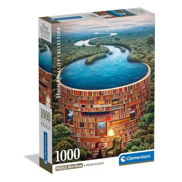 Clementoni - Bibliodame 1000 Piece Puzzle - Image 2