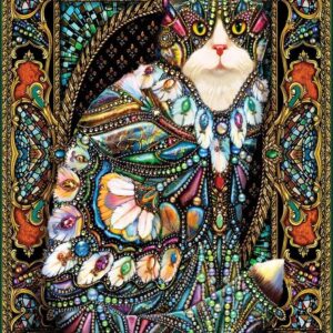 Cat Fanciers - Jewelled Cat