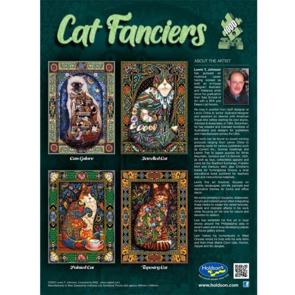 Cat Fanciers Jewelled Cat