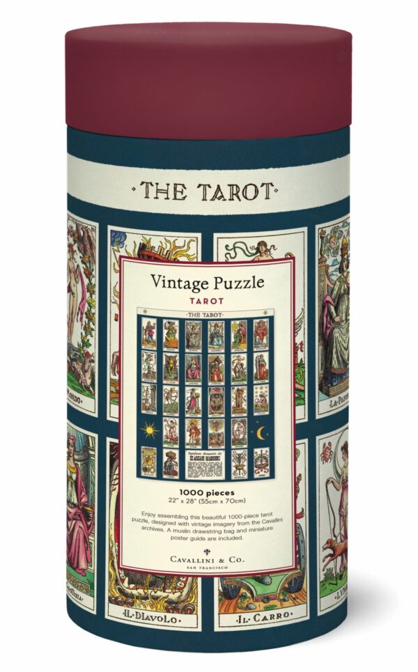 Cavallini & Co - Vintage Puzzle - Tarot 1000 Piece