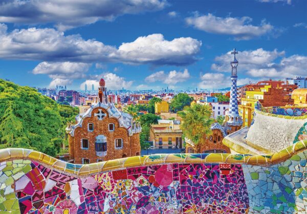 Clementoni Park Guell Barcelona 1000 Piece Puzzle