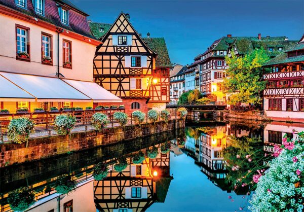 Clementoni Strasbourg Old Town 500 Piece Puzzle