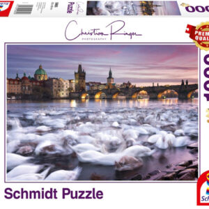 Prague Swans 1000 Piece puzzle