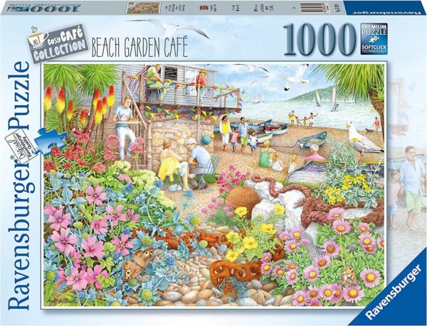 Ravensburger Beach Garden Cafe 1000 Piece Puzzle