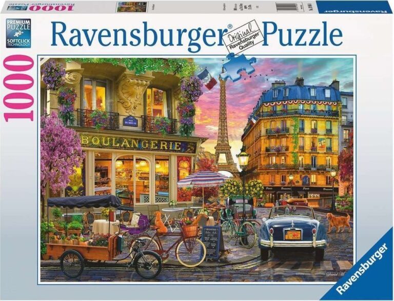 Ravensburger Paris at Dawn 1000 Piece Jigsaw Puzzle