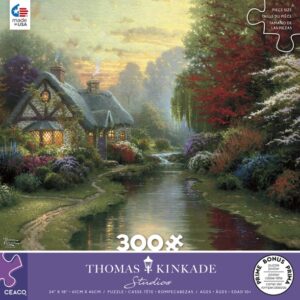 Thomas kinkade A Quiet Evening 300 Larger Piece Puzzle