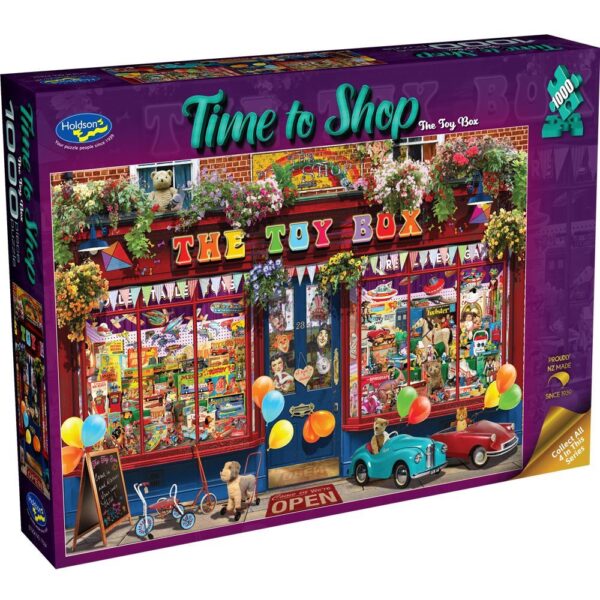 Time to Shop - The Toy Box