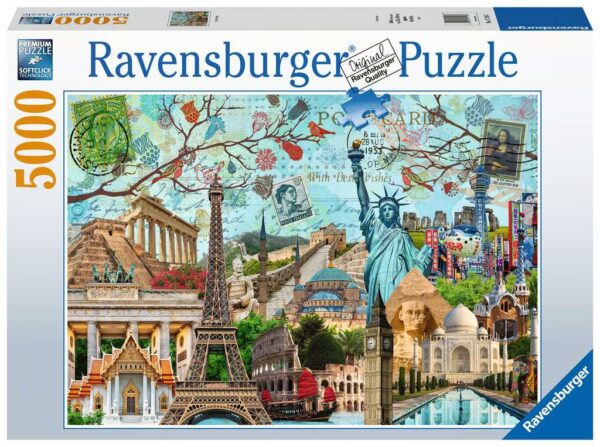 Big City Collage 5000 Piece Puzzle