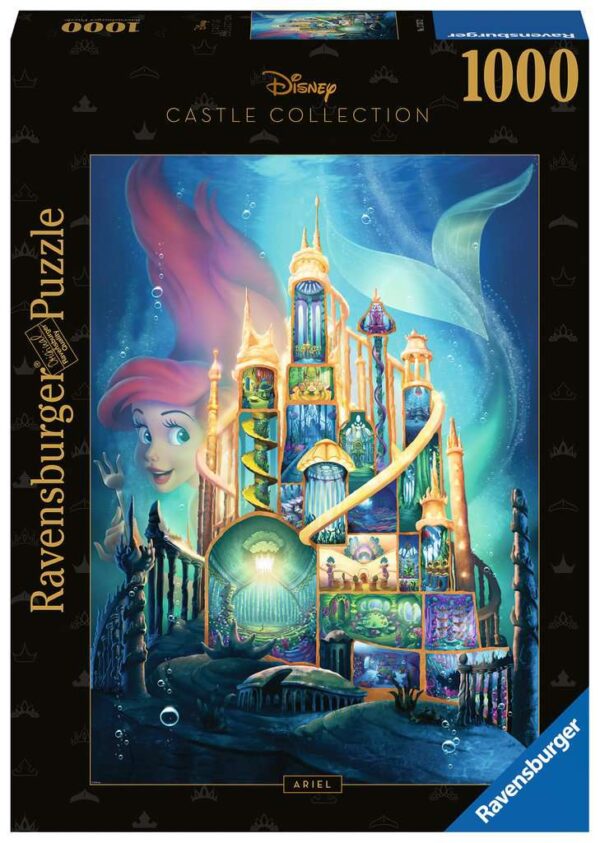 Disney Castles Ariel 1000 Piece Puzzle