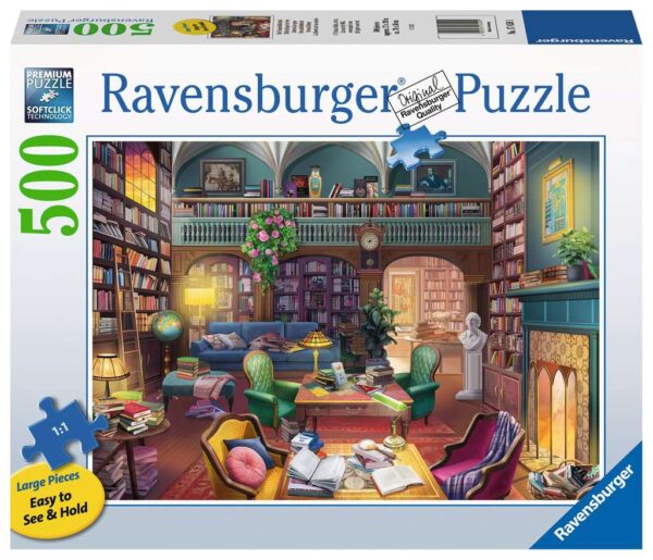 Dream Library 500 large Piece Puzzle