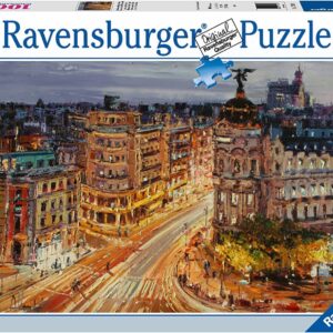 Gran Via Madrid 1000 Piece Puzzle