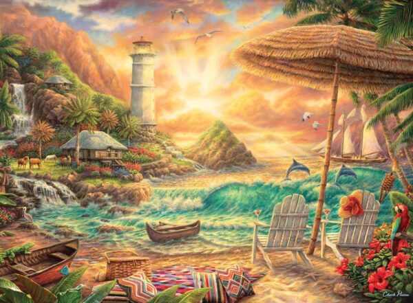 Guide Me Home - Love The Beach 1000 Piece Puzzle