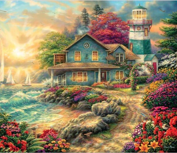 Guide Me Home - Sunrise by the Sea 1000 Piece Puzzle