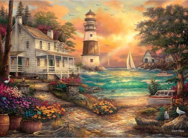 Guide me Home - Cottage by the Sea 1000 Piece Puzzle