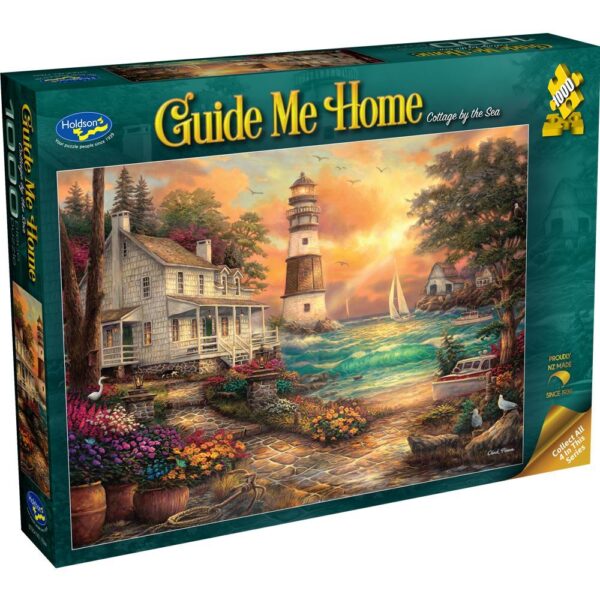 Guide me Home - Cottage by the Sea 1000 Piece Puzzle