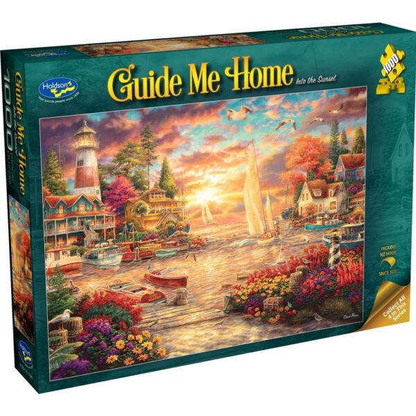 Guide me Home - Into the Sunset 1000 Piece Puzzle