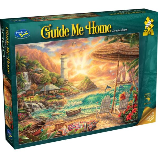 Guide me Home - Love The Beach 1000 Piece Puzzle