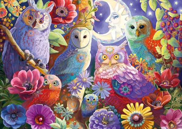 Night Owl Hoot 300 Large Pice Puzzle