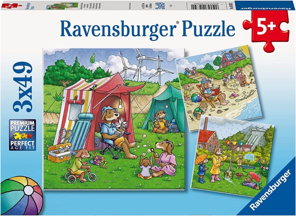 Ravensburger Renewable Energies 3 x 49 Piece Jigsaw Puzzle