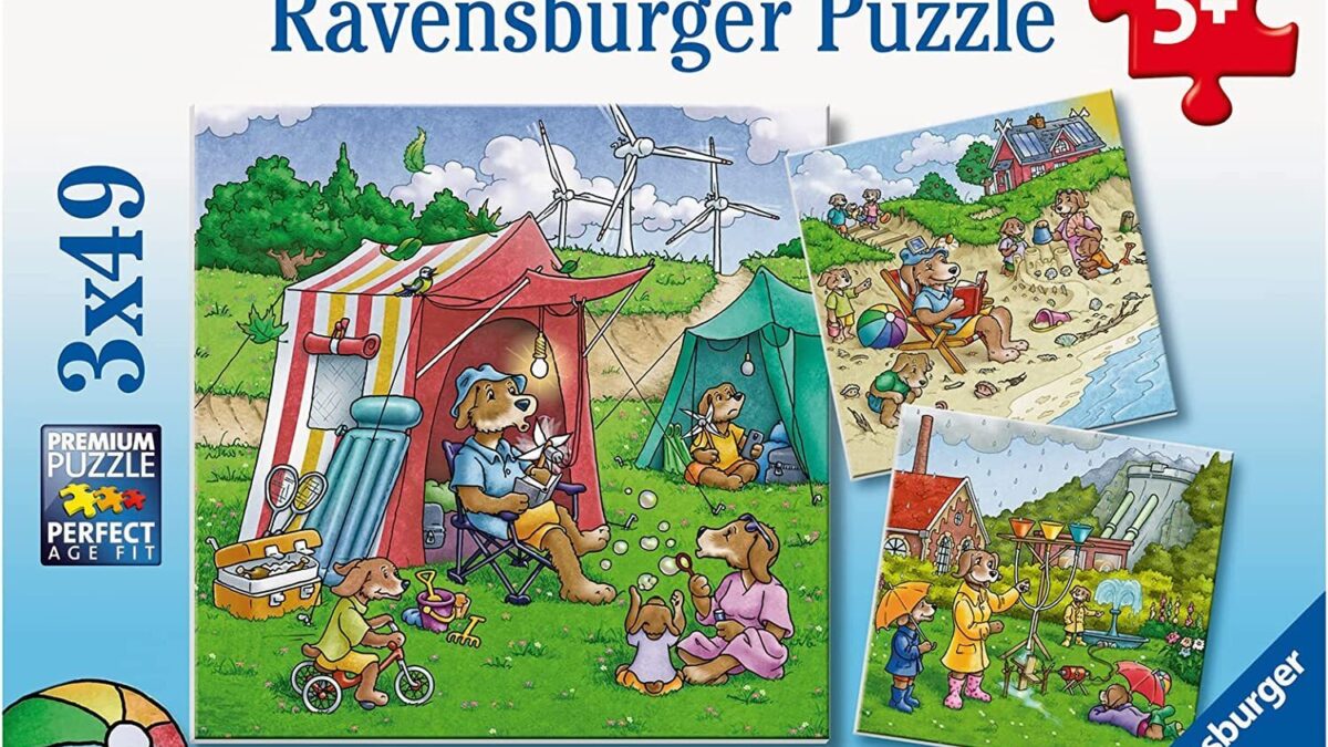 Ravensburger Piccole Principessine Puzzle 49 Pezzi Confezione da 3