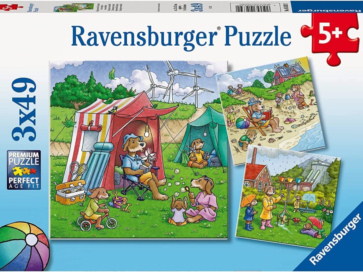Ravensburger 3 x 49 Piece Jigsaw Puzzle - Puzzle Palace Australia
