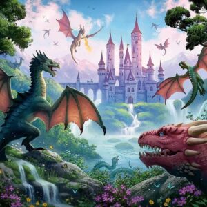 Ravensburger - The Dragon's Wrath 300 Piece Puzzle