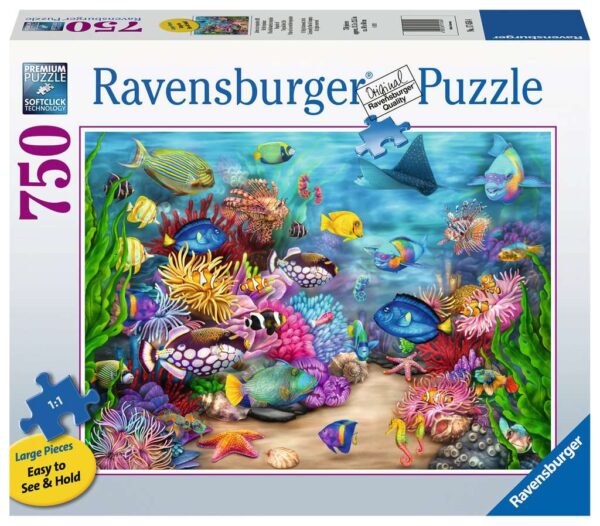 Tropical Reef Life 750 large Piece Puzzle