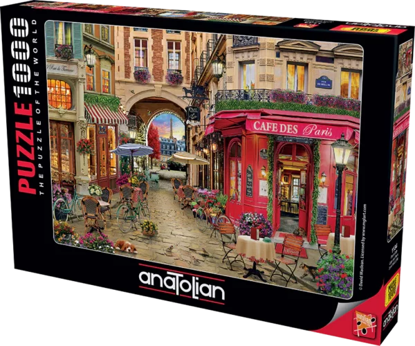 Anatolian Cafe Des Paris 1000 Piece Jigsaw Puzzle