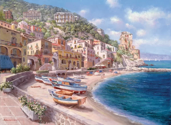 Cetara Italy 1000 Piece Puzzle