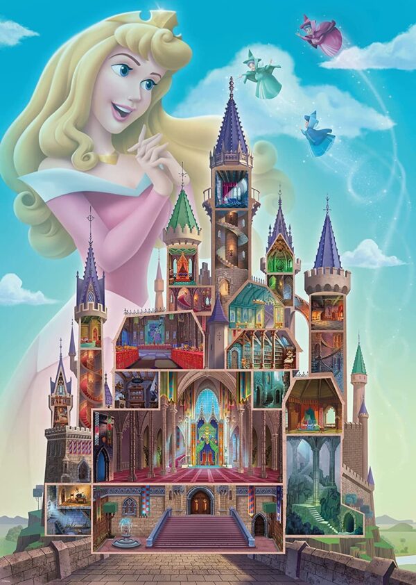 Disney Castle Collection - Aurora 1000 Piece Puzzle