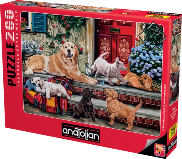 Dog Family 260 Piece Puzzle