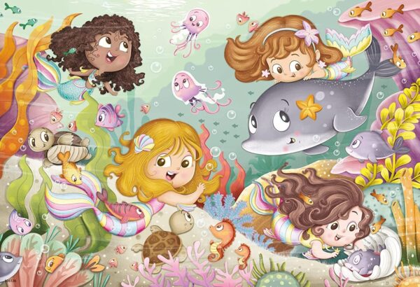 Fairies and Mermaids 2 x 12 Piece Puzzle