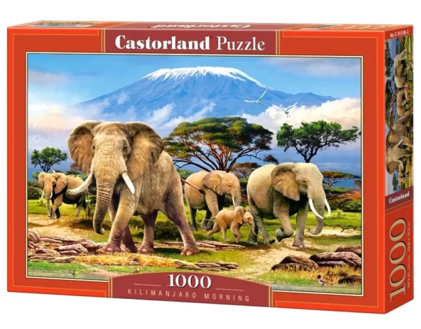 Kilimanjaro Morning 1000 Piece Puzzle
