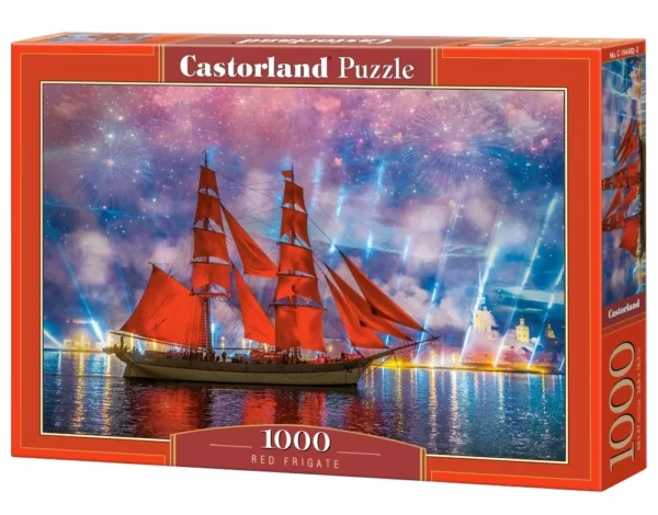 Red Frigate 1000 Piece Puzzle
