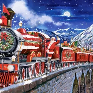 Santa's Coming to Town 1000 Piece Puzzle