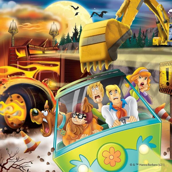 Scooby Doo Fright Night 3 x 49 Piece Puzzle