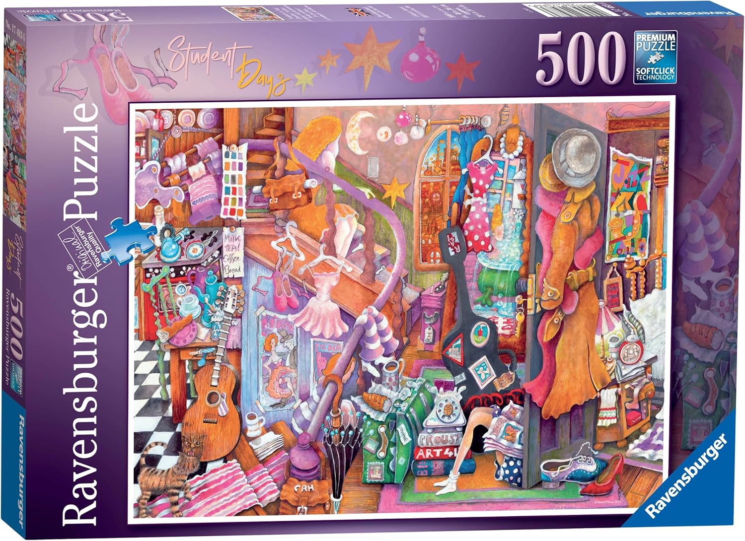 Ravensburger - Student Days 500 Piece Puzzle - Image 2